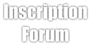 Inscription Forum